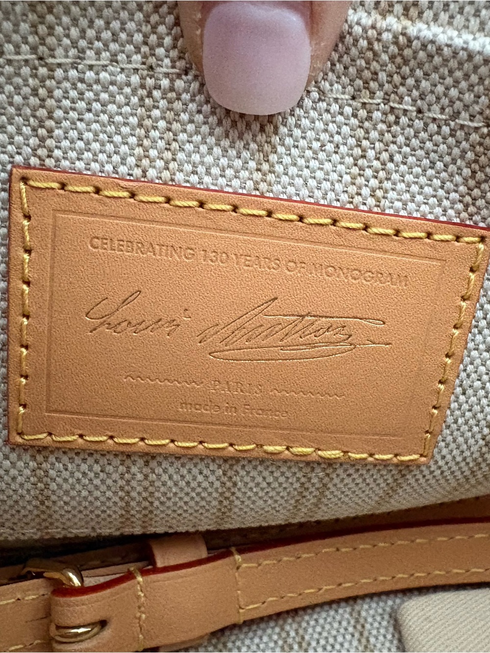 Louis Vuitton Alma BB Monogram Origine Lin 130th Anniversary limited edition NIB - Picture 10 of 16